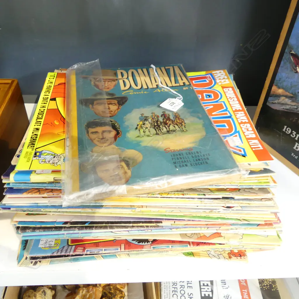 60+ 2002 COMIC REPRINTS; MOSTLY BEANO + BONANZA COMIC ALBUM No.1 Image 1++