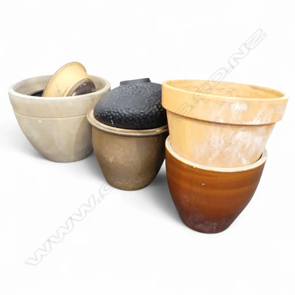 8 ASST. GARDEN POTS H.370mm Image 1++
