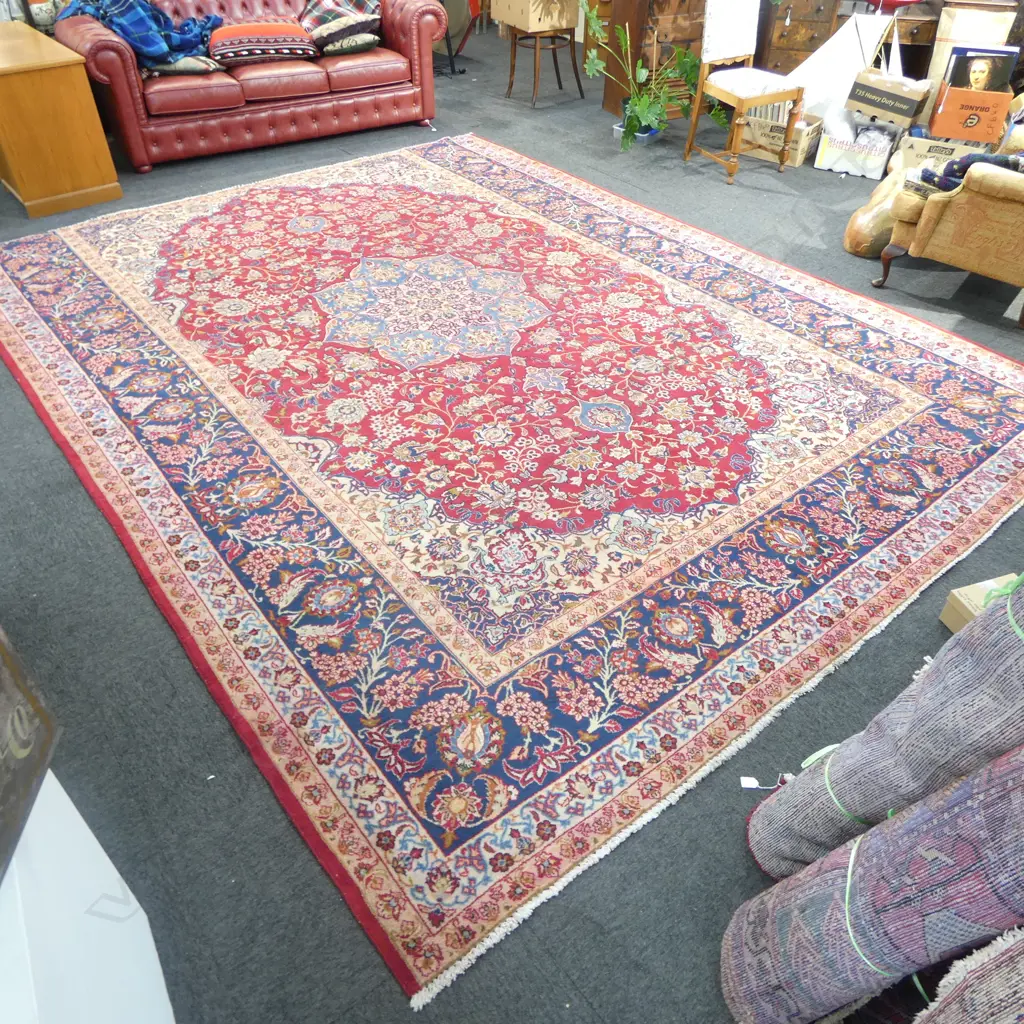 LG HAND KNOTTED WOOL PILE RUG 3950x3010mm Image 1++