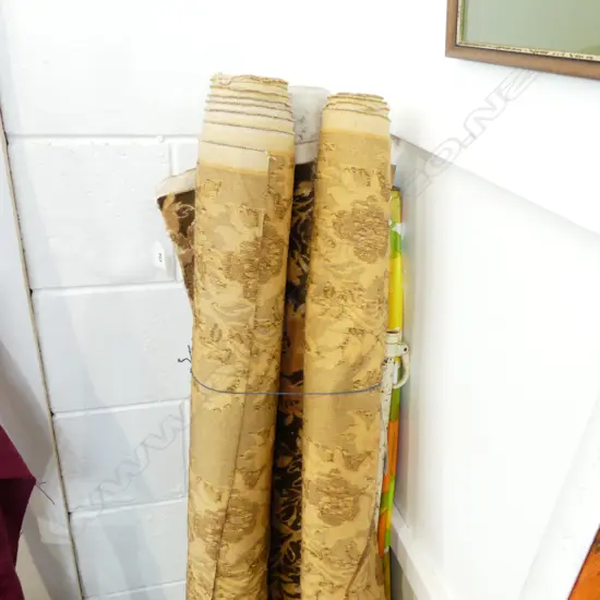 3 ROLLS FABRIC