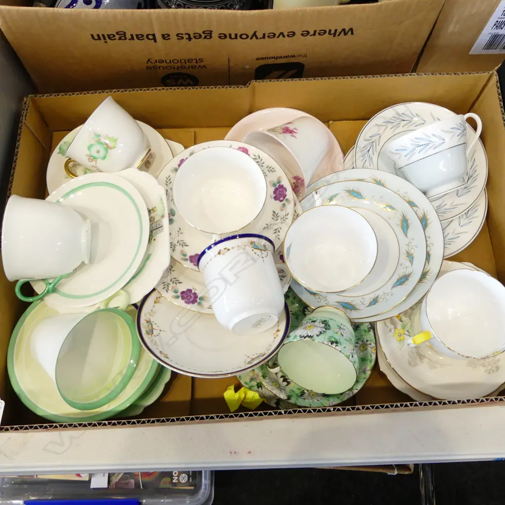 10 SHELLEY CHINA CSPS MIXED PATS Image 1++