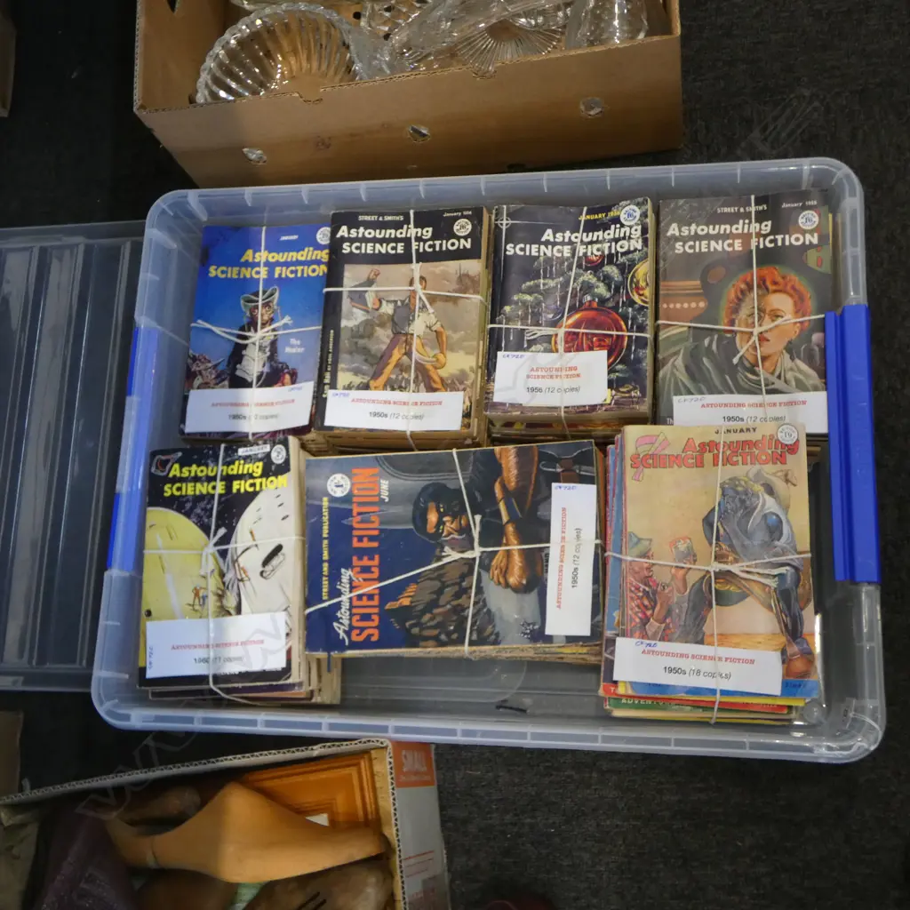 87 'ASTOUNDING SCIENCE FICTION' UK EDITIONS 1950-1960 Image 1++