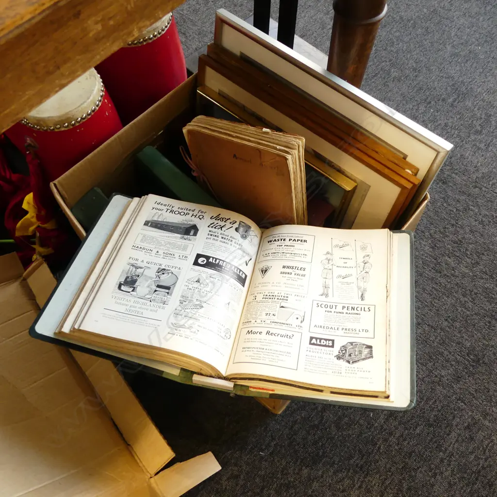 ARTWORKS, 1960s 'THE SCOUTER' MAGAZINES, CHILD WELFARE REPORTS Image 1++