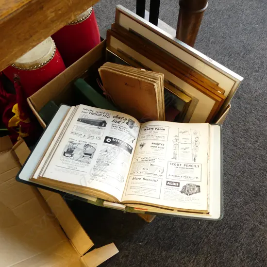 ARTWORKS, 1960s 'THE SCOUTER' MAGAZINES, CHILD WELFARE REPORTS