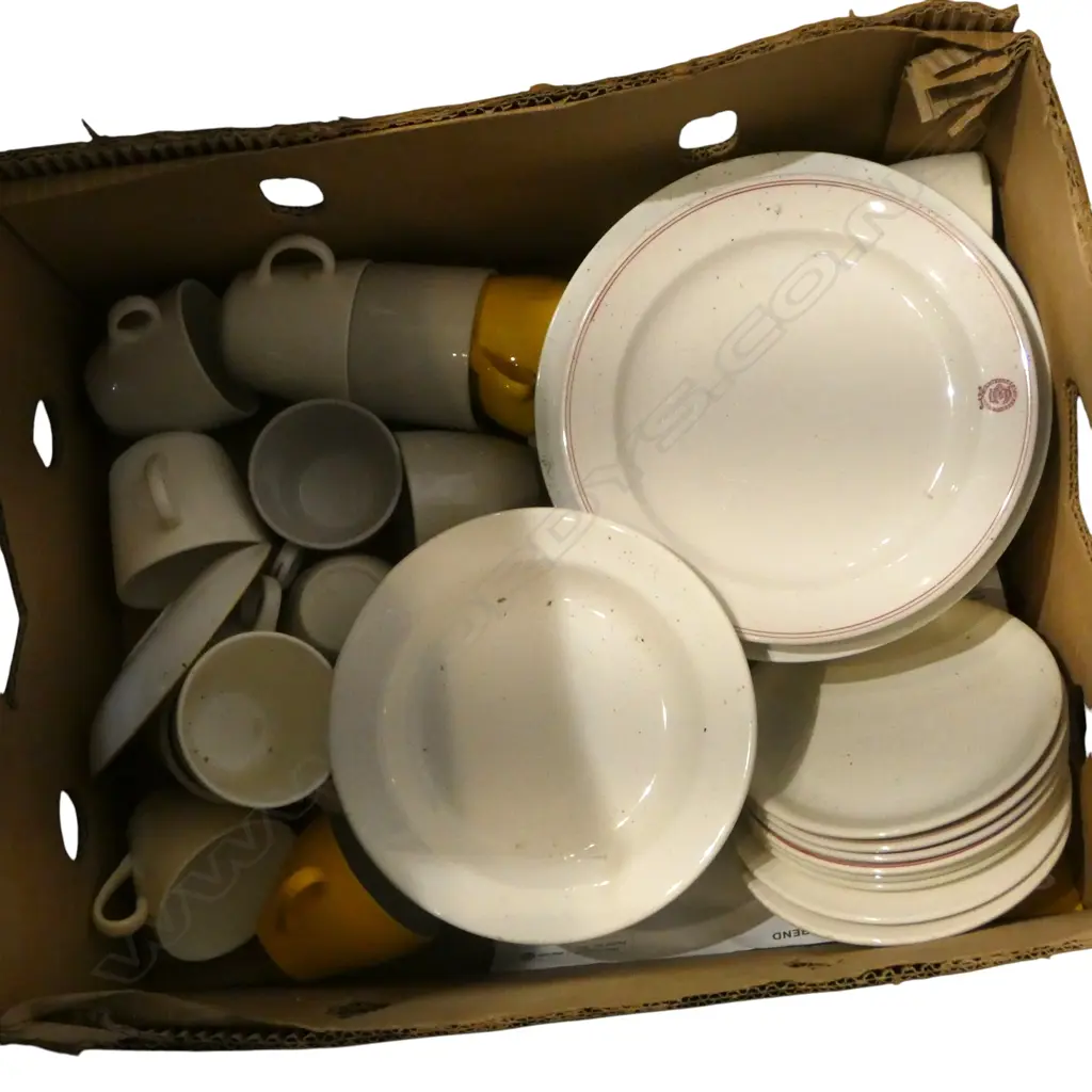 ASST. CROCKERY, HOTEL WARE ETC Image 1++