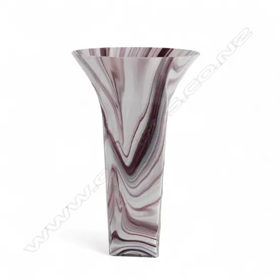 c.1970 LG SERGIO ASTI FOR VENINI MURANO ART GLASS VASE, H.410mm, D.210mm ALL FAULTS REPAIRS