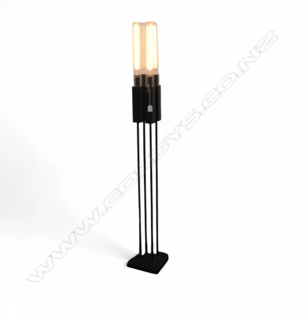 DESIGNER STANDARD LAMP WORKING ONE BULB MISSING H 1460 MM Image 1++