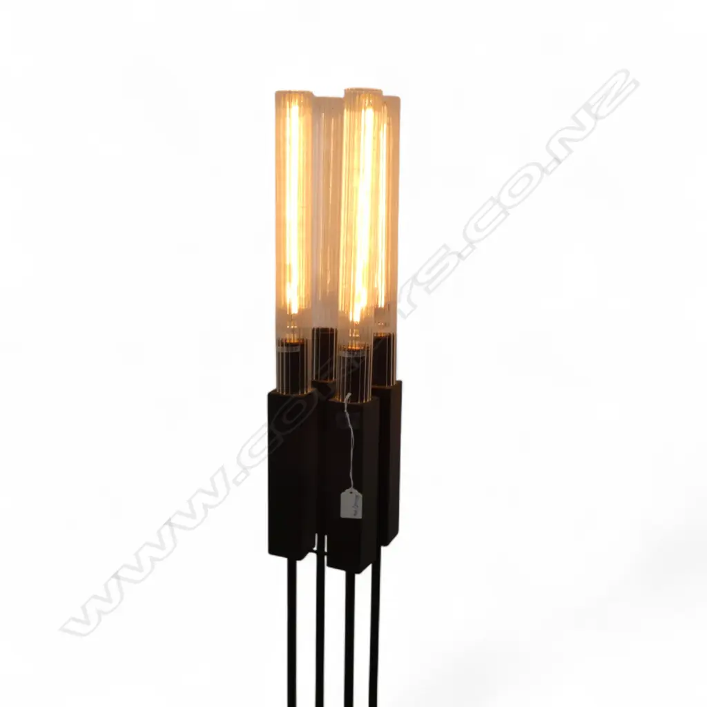 DESIGNER STANDARD LAMP WORKING ONE BULB MISSING H 1460 MM Image 1++
