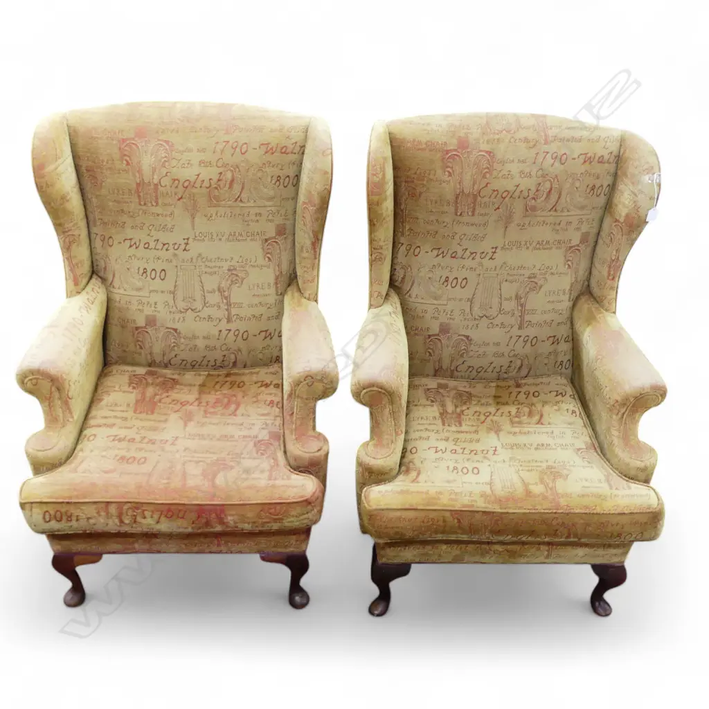 PR WINGBACK ARMCHAIRS Image 1++