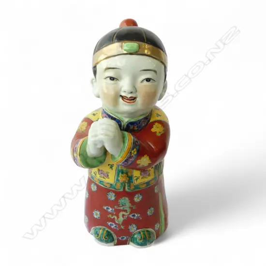 CHINESE CERAMIC BOY H.420mm
