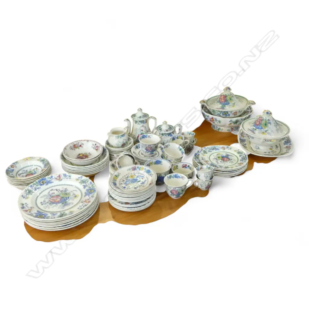 ASSORTED MASONS DINNER WARE some small faults Image 1++