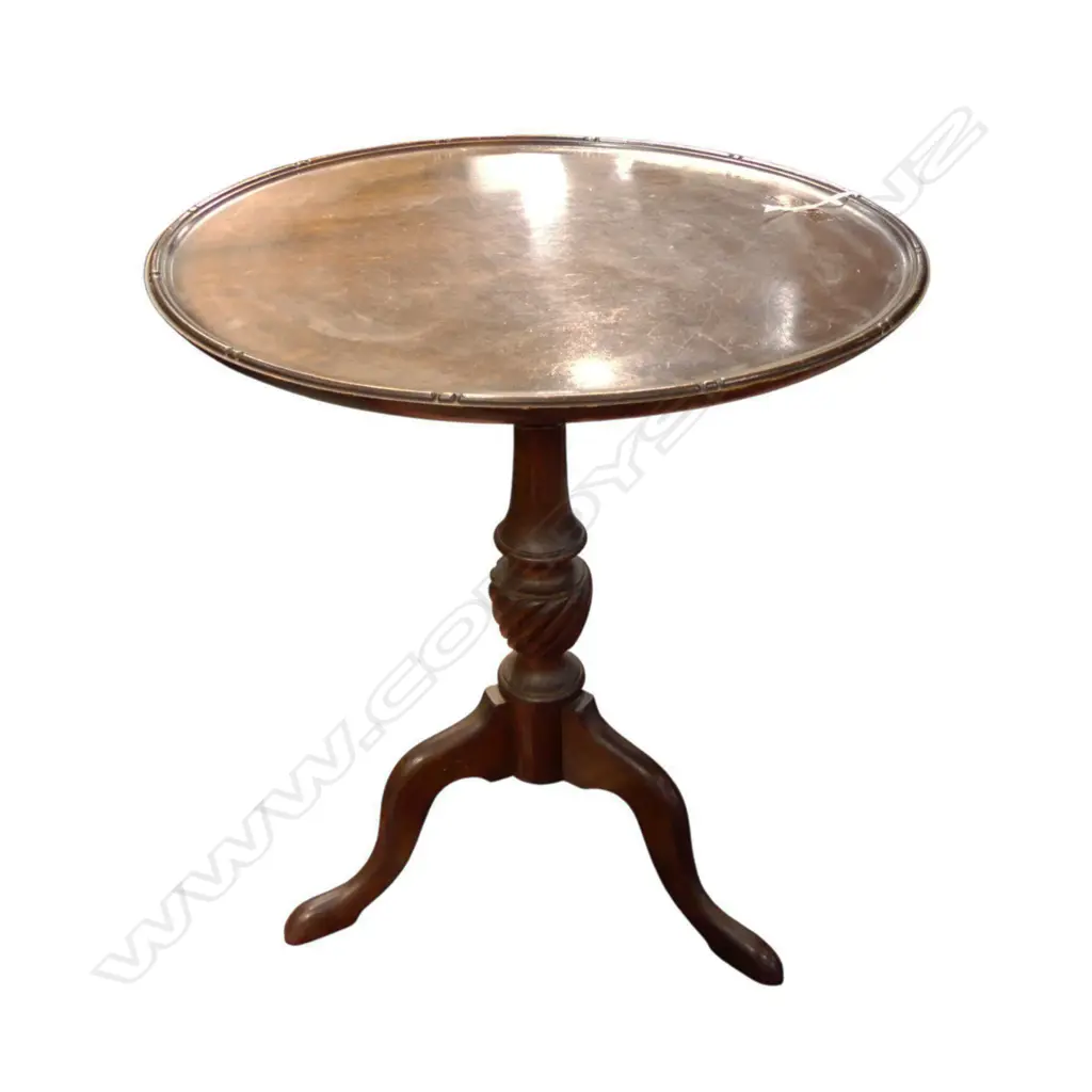 MAHOGANY WINE TABLE H.500mm Image 1++