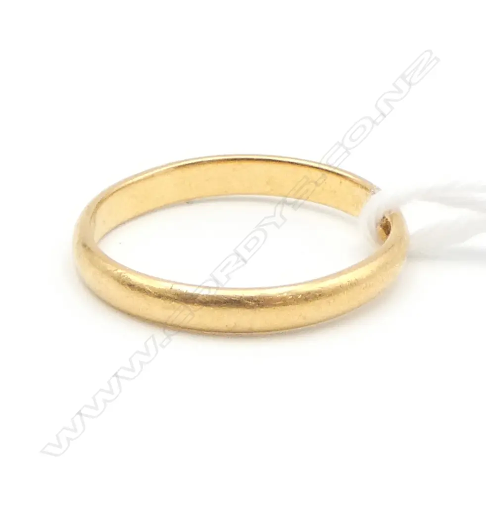 22CT WEDDER, 3.0gms SIZE N Image 1++