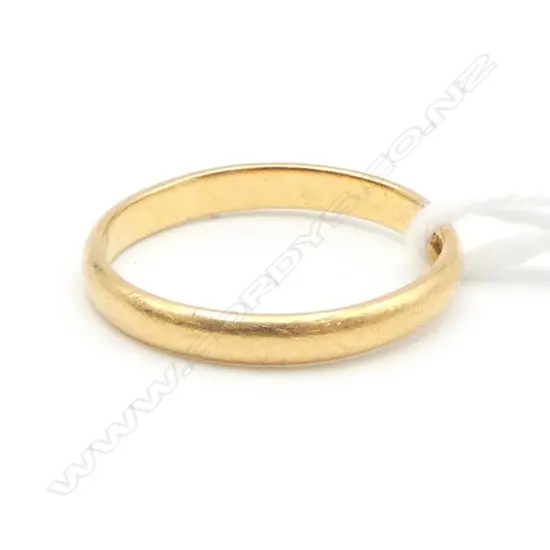 22CT WEDDER, 3.0gms SIZE N