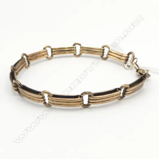 9CT GOLD BRACELET 11.98gms