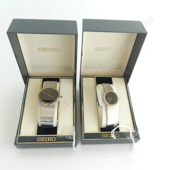 PR LADIES & GENT'S SEIKO CREDOR WRISTWATCHES, Ladies watch runnning