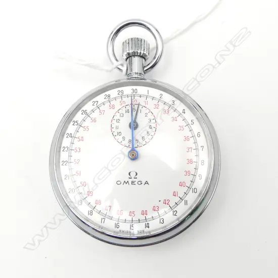 OMEGA STOPWATCH chrome case running sometimes slow to reset