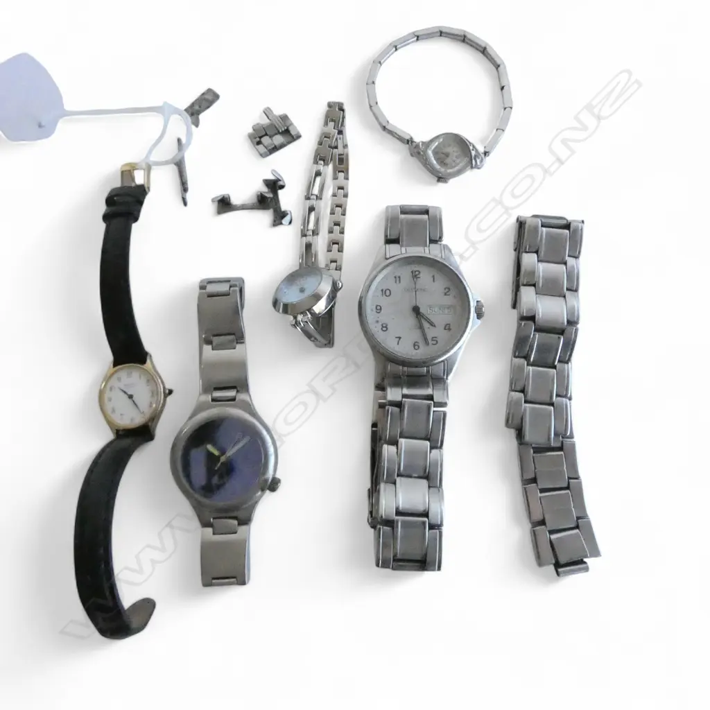 ASST. WRIST WATCHES, PARTS ETC Image 1++
