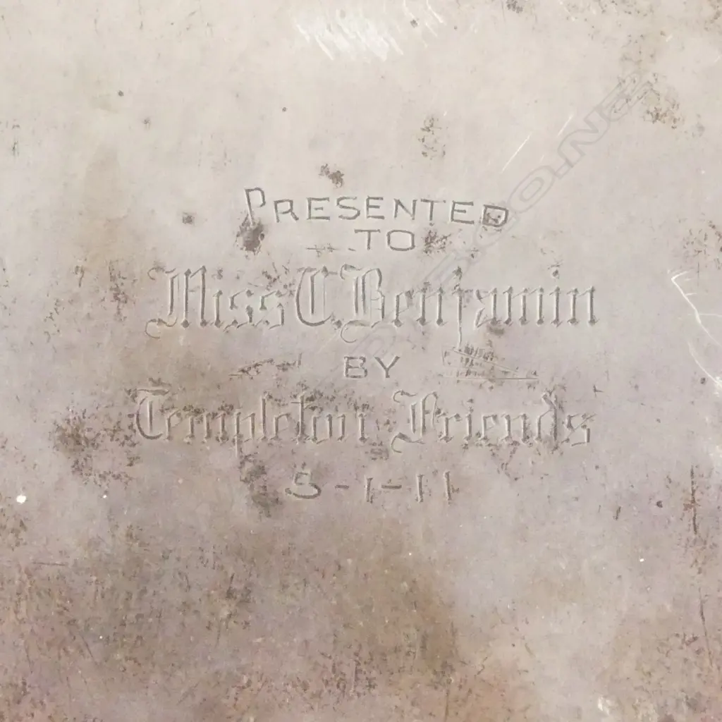 STG SILVER VANITY MIRROR L.260mm FAULTS Image 1++