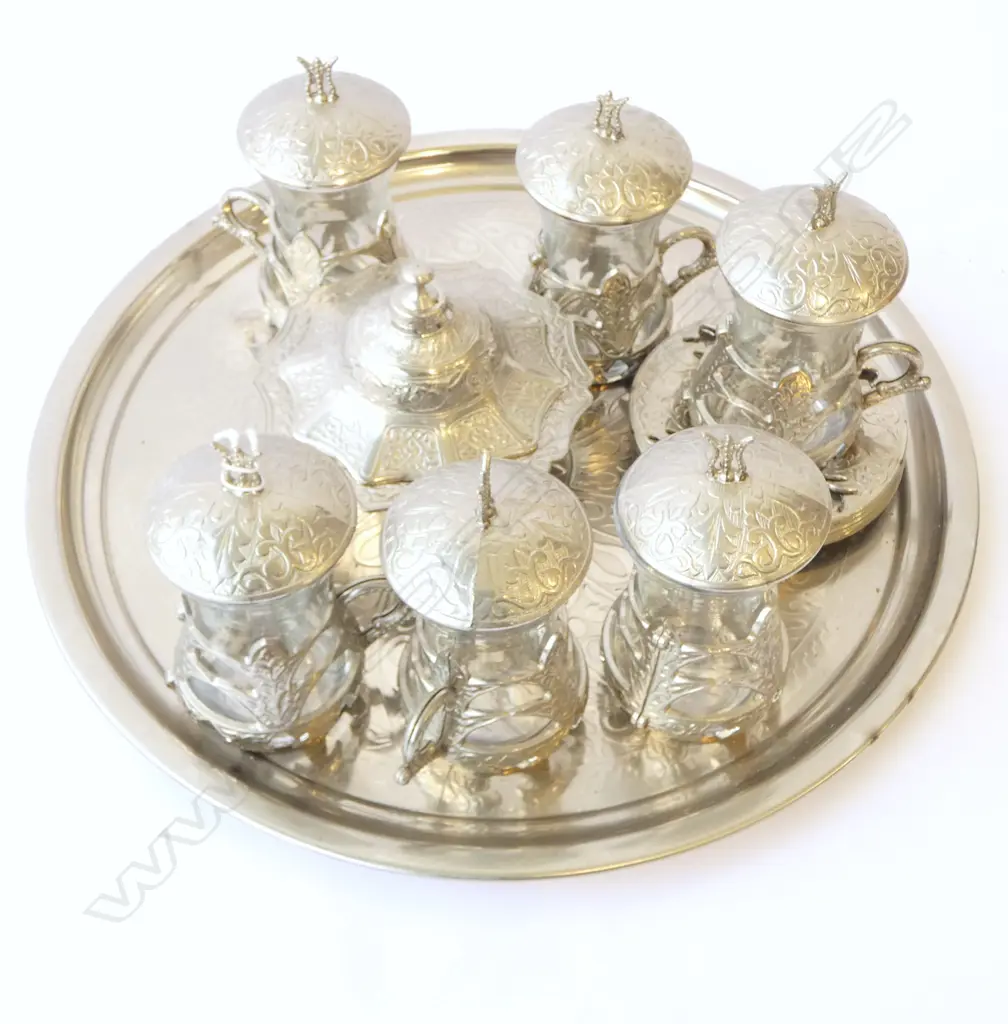   PERSIAN COFFEE SERVICE Dia.340mm Image 1++