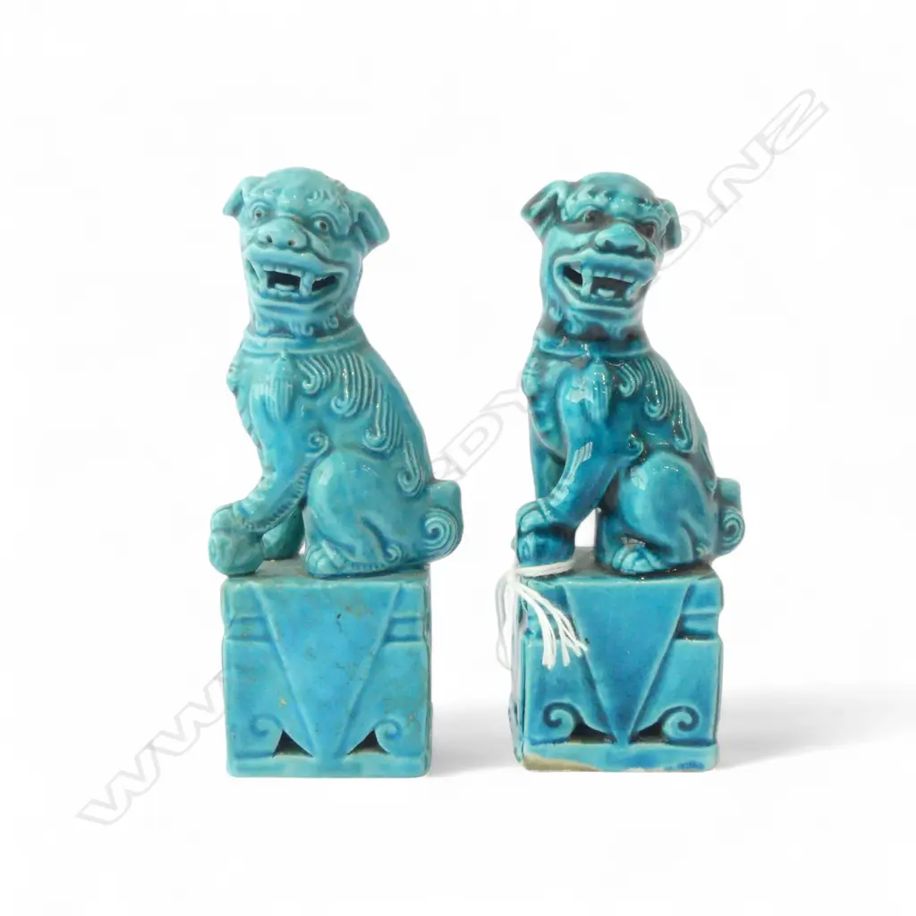 PAIR FOO DOGS H.110mm Image 1++