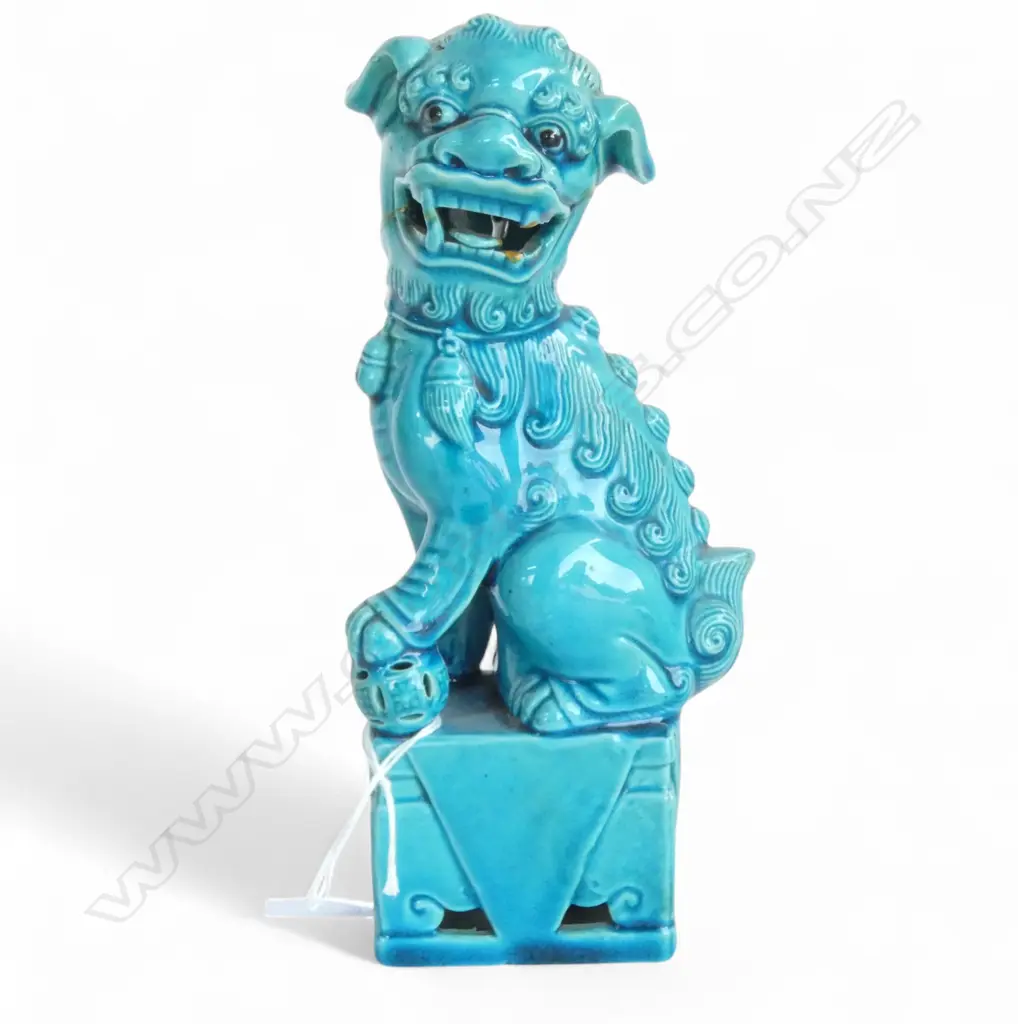 CHINA FOO DOG H.200mm (REPAIRED) Image 1++