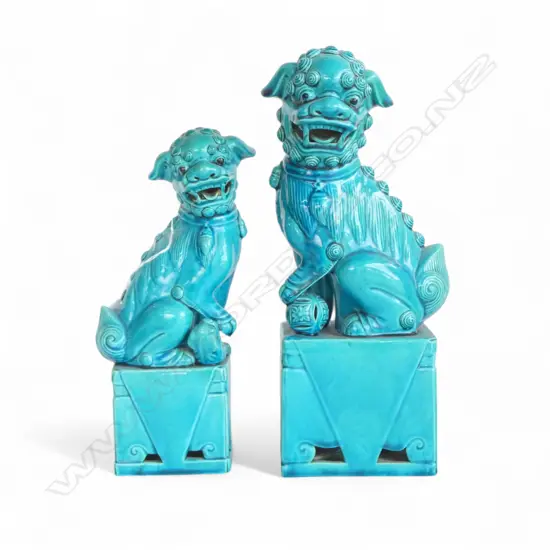 TWO FOO DOGS H.300 & H.370mm
