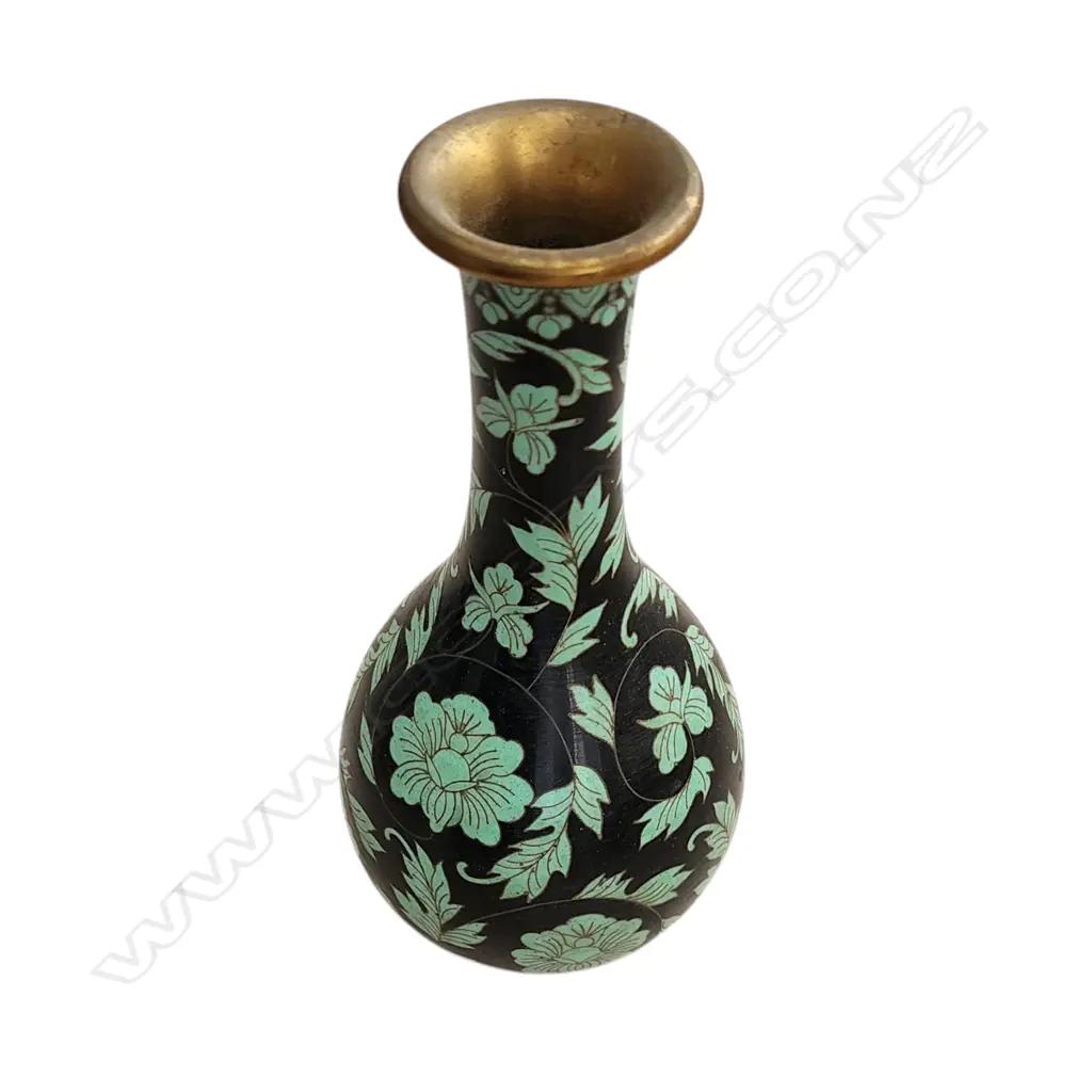CHINESE CLOISONNE VASE 200 mm Image 1++