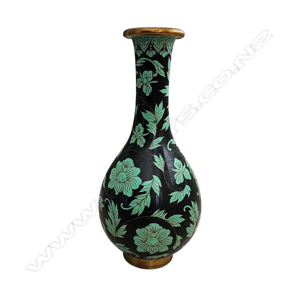 CHINESE CLOISONNE VASE 200 mm Image 1++