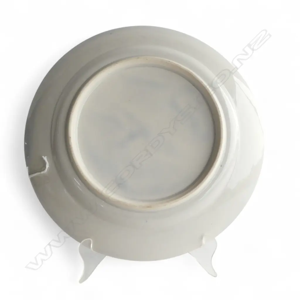 ORIENTAL B/W PLATE  Dia.260mm Image 1++