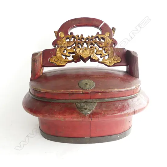 CHINESE WOODEN CONTAINER W.330mm