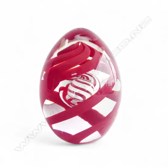 MURANO GLASS PAPERWIEGHT, SIGNED H.110mm