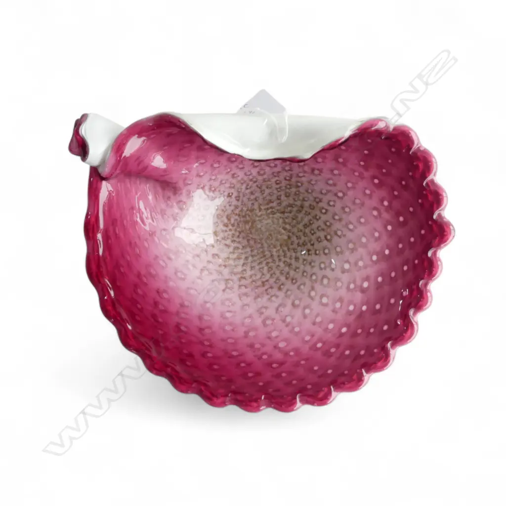 PINK MURANO DISH W.240mm Image 1++
