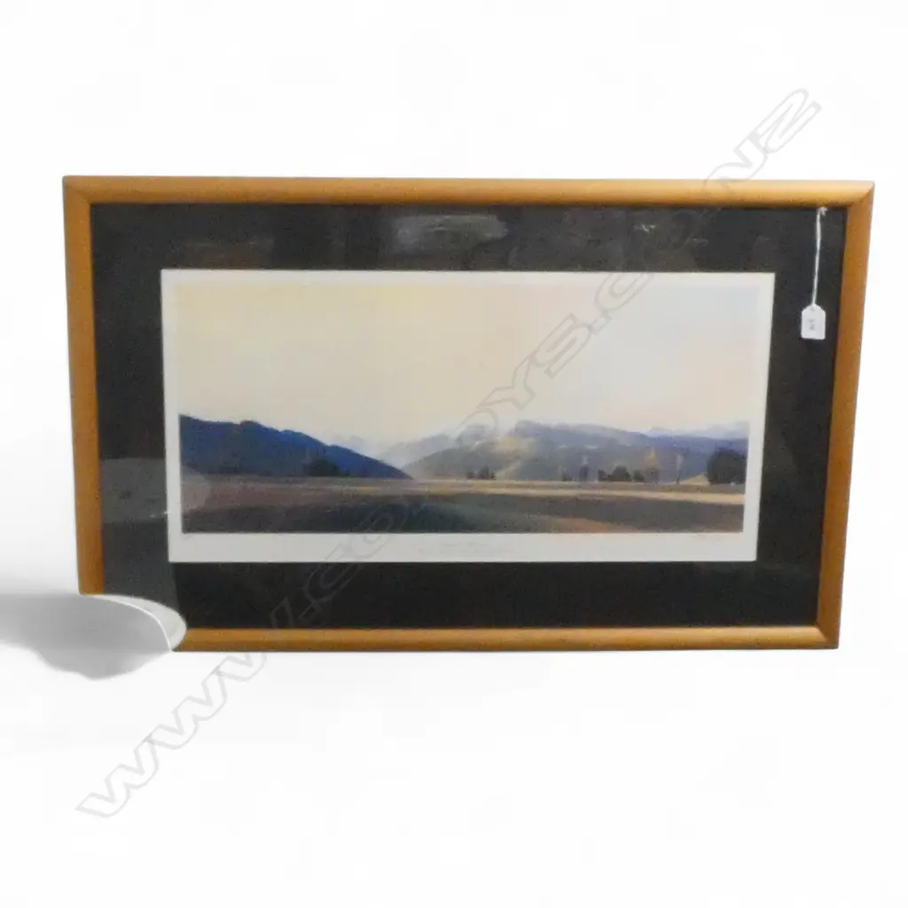PHILIP MARKHAM SIGNED PRINT 'TOWARDS WANAKA' 256/300 320x640mm Image 1++