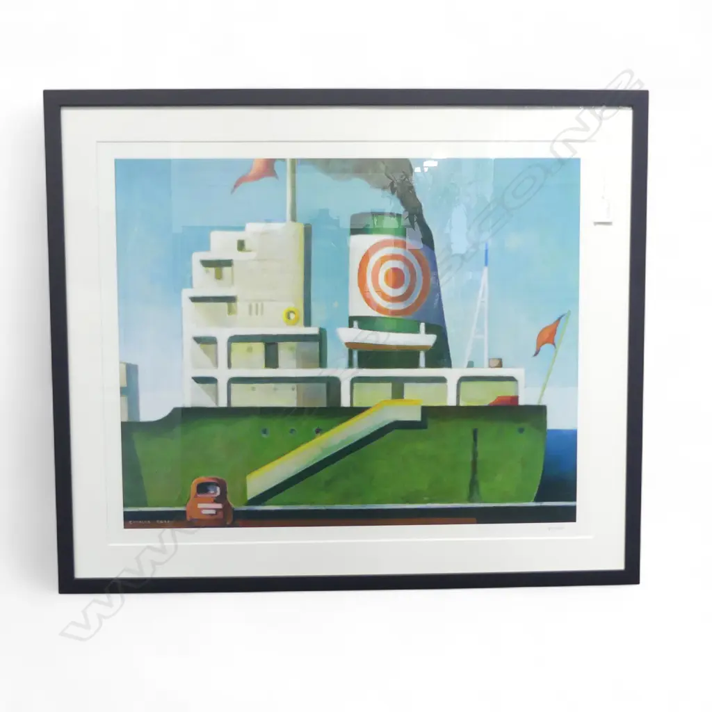 CHARLES TOLE 'KAISEI MARU' PRINT 47/500 520x640mm Image 1++