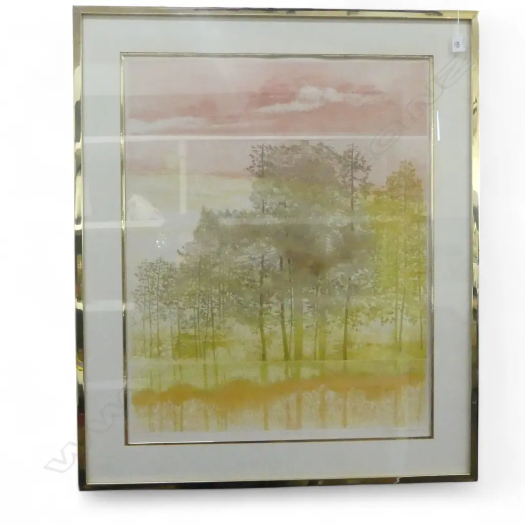 R. GRAEME, MORNING SUN, PRINT Ed.148/200, 780x610mm Image 1++