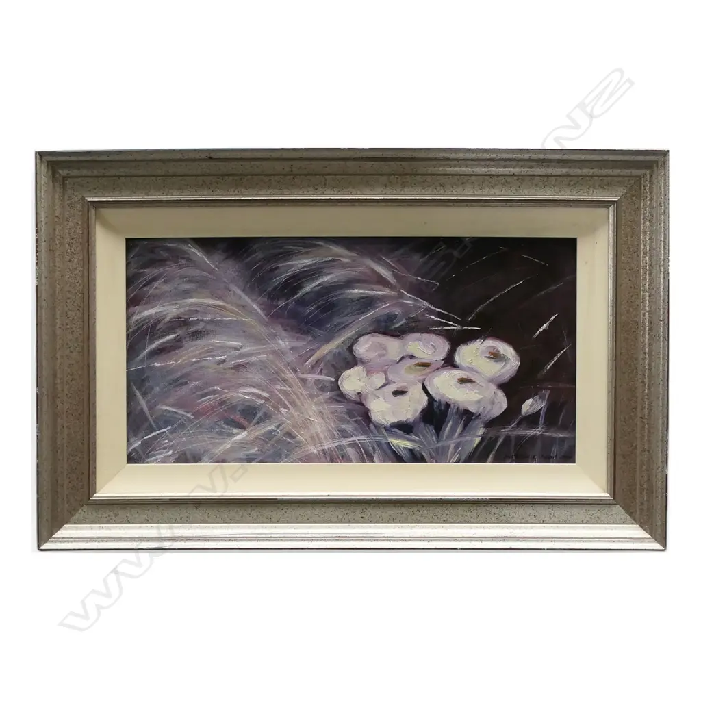 MARJORIE COOP 'NATURE'S BLANKET No.1 ARTHURS PASS', OIL ON BOARD, SIGNED & DATED 2000, 215 X 43mm Image 1++