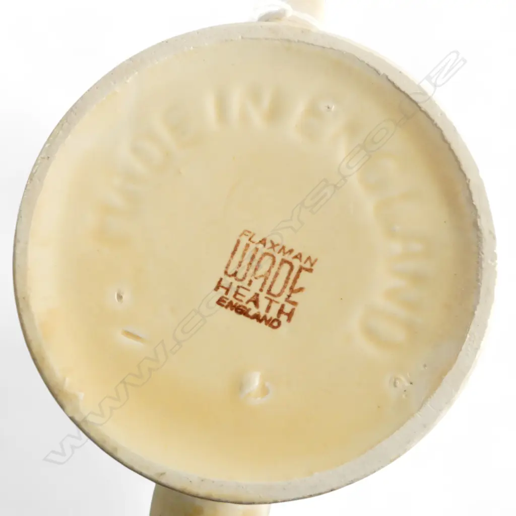 CLARICE CLIFF WATER LILY VASE, WINTON VASE + WADE HEATH TEAPOT H.170mm Image 1++