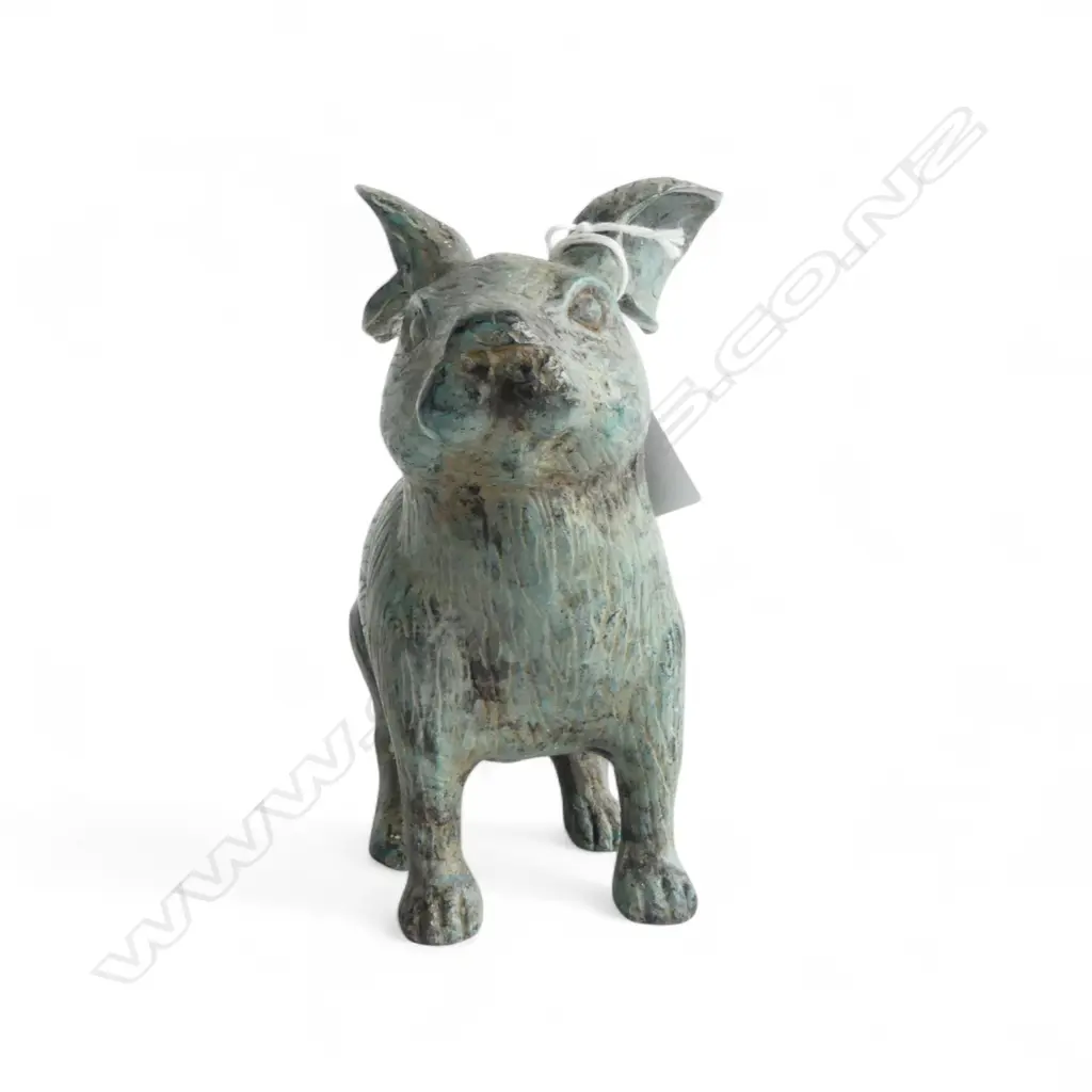 BRONZE HARE BUNNY RABBIT H.170mm Image 1++