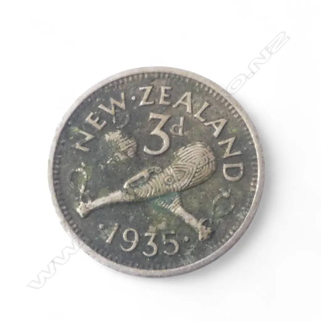 1935 THREEPENCE COIN Image 1++