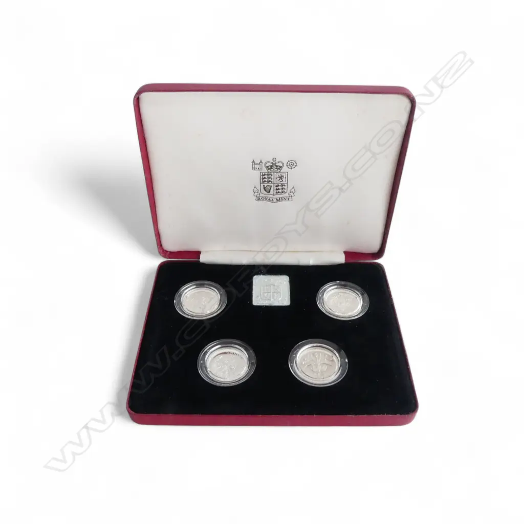 ROYAL MINT 1984-1987 UK SILVER PROOF COLLECTION Image 1++