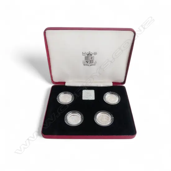 ROYAL MINT 1984-1987 UK SILVER PROOF COLLECTION