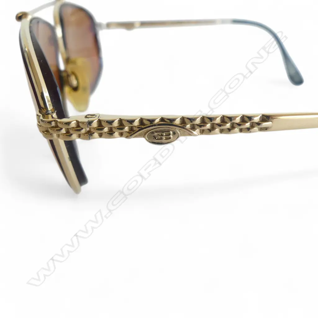 ETTORE BUGATTI SUNGLASSES - PRESCRIPTION LENS, SOME WEAR Image 1++