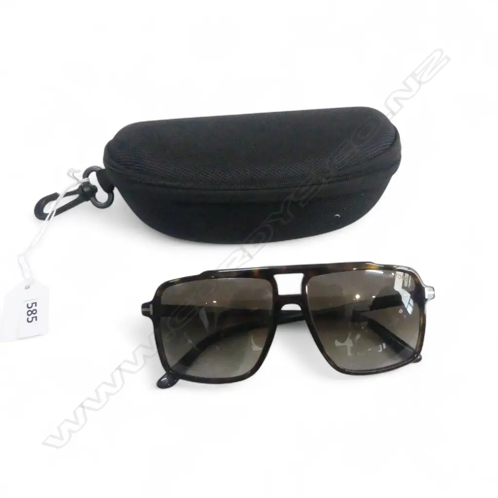 PR TOM FORD 'KEMP' SUNGLASSES, MADE IN ITALY + CASE Image 1++