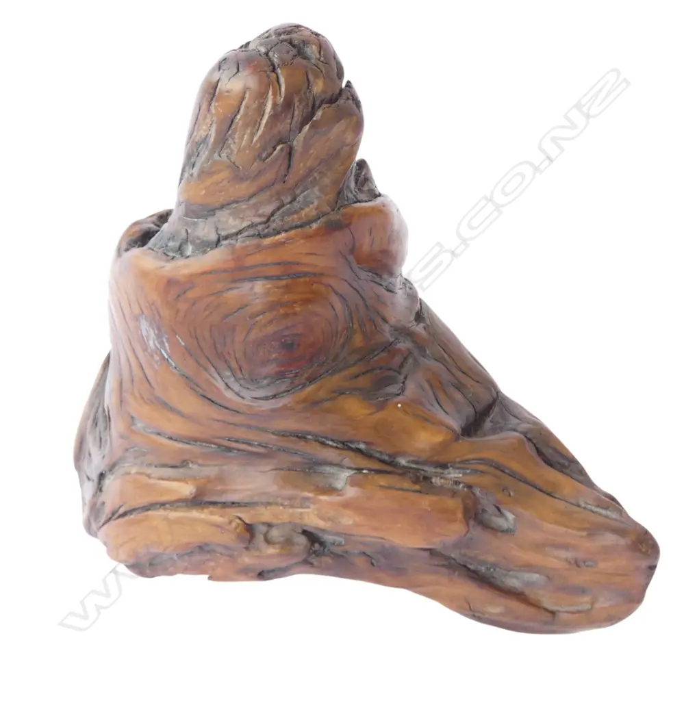 OLD DRIFTWOOD FROM HAYMOANA BEACH 1980s 250x250mm good patina Image 1++