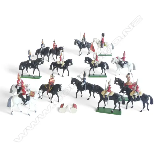 ASST. BRITAINS LEAD MOUNTED TOYS Incl. QEII