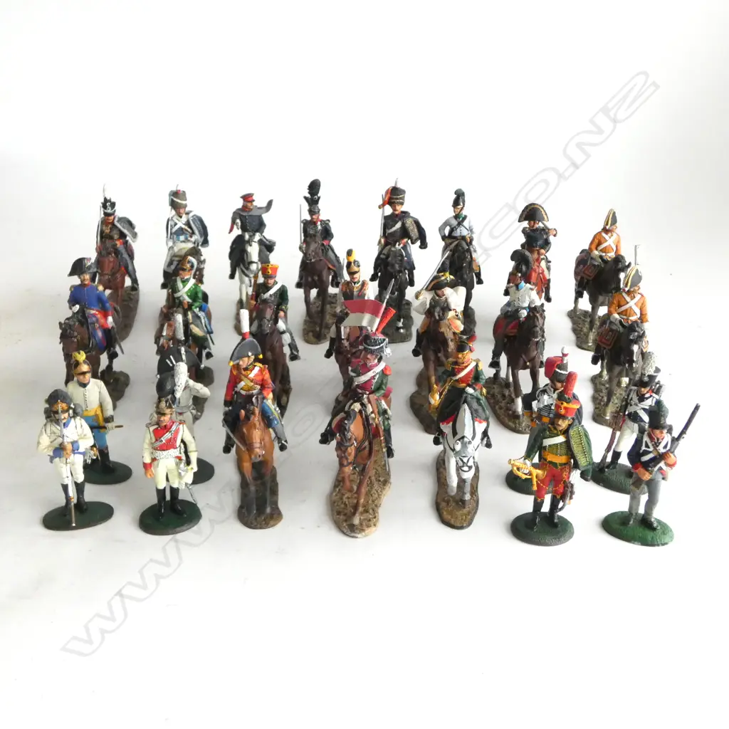 ASST. DEL PRADO COLLECTION METAL SOLDIERS OF MOSTLY EARLY 19thC NAPOLEONIC  Image 1++