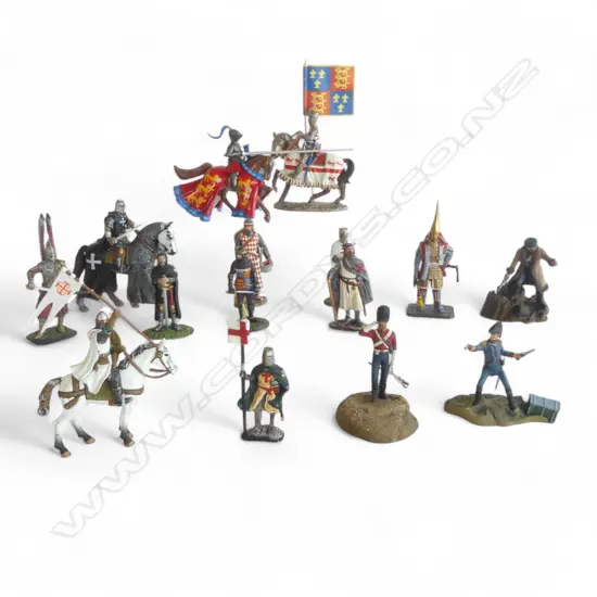 ASST DEL PRADO & OTHER MAKERS METAL FIGURES