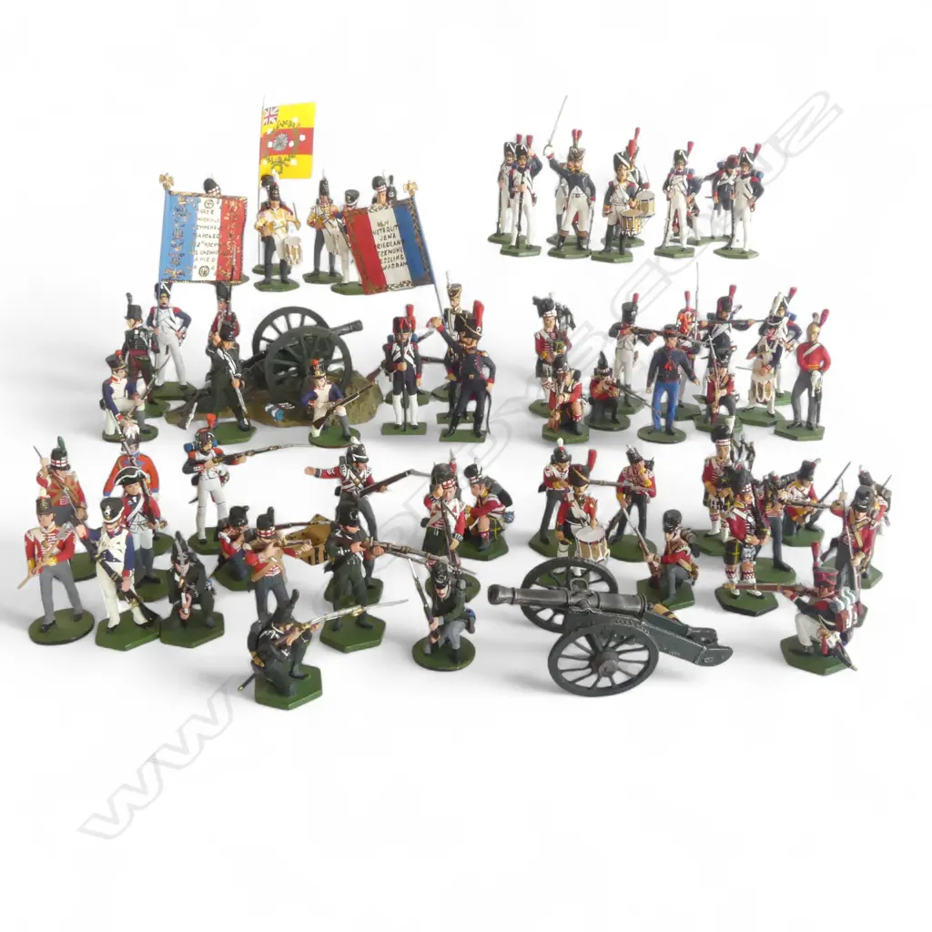 ASST. NIENA ST PETERSBURG LEAD NAPOLEONIC SOLDIERS H.100mm Incl. BRITAIN/FRANCE etc Image 1++