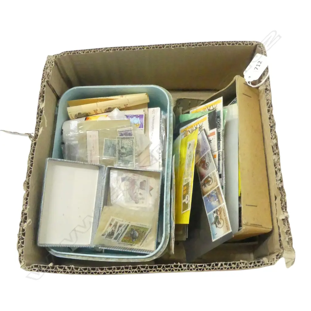 ASST. N.Z. & WORLD STAMPS etc Image 1++